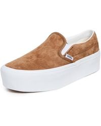 Vans - Classic Slip-On Stackform Sneakers - Lyst