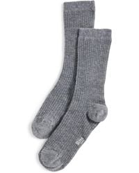 Stems - Cloud Cashmere Crew Socks - Lyst