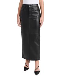 Wardrobe NYC - Wardrobe. Nyc Leather Column Skirt - Lyst