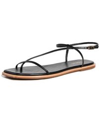 Kaanas - Alayta Square Toe Naked Sandals - Lyst