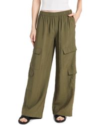 Madewell - Pull-on Wide-leg Cargo Pant Deert Olive - Lyst