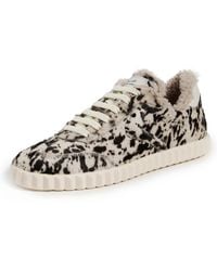 Voile Blanche - Ines Fur Sneakers - Lyst