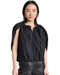 3.1 Phillip Lim - 3.1 Phiip I Cocoon Zip Top With Cord Detai Back - Lyst