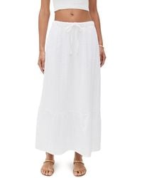 Faherty - Dune Cotton Gauze Rees Skirt - Lyst