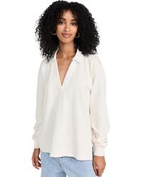 GOOD AMERICAN - Oversized Rugby Shirt - Lyst
