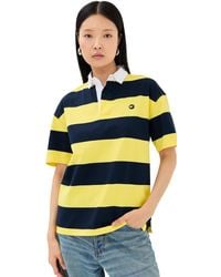 Coperni - Striped Polo Top - Lyst
