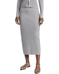Proenza Schouler - Willow Skirt In Plaited Rib Knits - Lyst