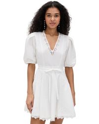 Ulla Johnson - Camila Short Sleeve Mini Dress - Lyst