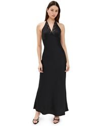 chinese dress ladies Lioness Field of Dreams Off-The-Shoulder Maxi Dress Msrp S / Oatmeal main image 0