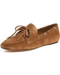 Vince - S Marin Boat Shoe Elmwood Tan Suede 9.5 M - Lyst