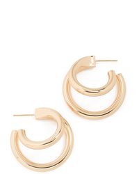 Jennifer Fisher - 1 Double Lilly Mini Hoops - Lyst