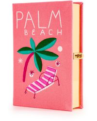 Olympia Le-Tan - Palm Beach Madalina Book Clutch - Lyst