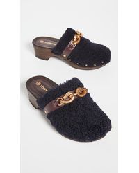 tory burch lug sole clog