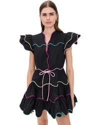 Celiab - Baba Cay Short Dress - Lyst