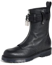 JW Anderson - Lock Combat Ankle Boots - Lyst