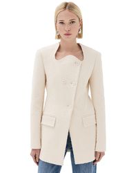 RECTO. - Giani Signature Curved Neck Jacket - Lyst
