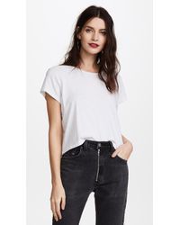 Boxy tee redone x hanes for women shoes sale ruching