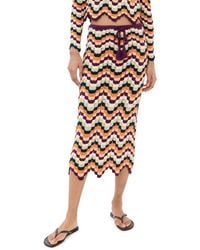 Escvdo - Safi Pesca Pencil Skirt - Lyst