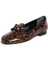 Alexandre Birman - Grosgrain Tortoise Loafers - Lyst