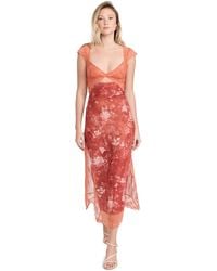 Free People - Free Peope Suddeny Fine Maxi Sip Dress - Lyst
