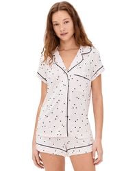 Eberjey - Gisele Printed Shortie Set - Lyst