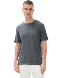 Vince - Loose Knit Short Sleeve Crew Tee - Lyst