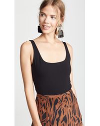 Susana Monaco Low Back Thong Bodysuit - Black