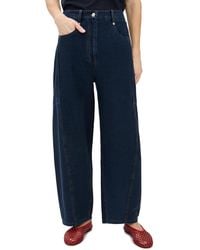 Tibi - Petite Barre Denim Knit Sid Jeans - Lyst