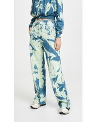 Off-White c/o Virgil Abloh Tie Dye Track Trousers - Blue
