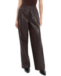 Jonathan Simkhai - Corrine Lambskin Leather Pull On Pants - Lyst