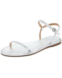 Aeyde - Nettie Laminated Nappa Leather Sandals - Lyst