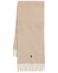 Polo Ralph Lauren - Solid Recycled Wool Scarf - Lyst