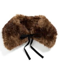 Apparis - Eliza Faux Fur Collar - Lyst