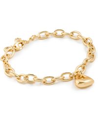 Madewell - Puffy Cut Out Heart Bracelet - Lyst
