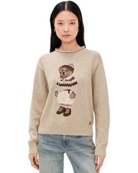 Polo Ralph Lauren - Long Sleeve Cotton Crewneck Pullover Sweater - Lyst