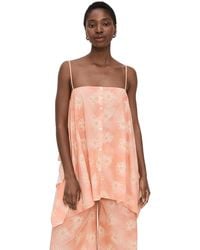 Rodebjer - Sheet Cotton Print Top - Lyst