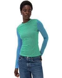 English Factory - Colorblock Striped Tee - Lyst