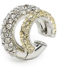 DEMARSON - Vida Pave Cuff - Lyst