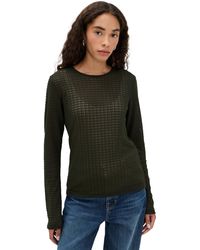 Vince - Shadow Grid Shirt - Lyst