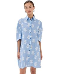 Marni - Short Sleeve Midi Dress - Lyst