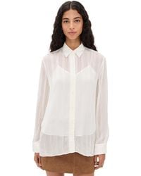 Theory - Classic Menswear Button Down Shirt - Lyst