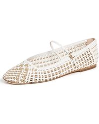 Veronica Beard - Ellie Woven Flats - Lyst