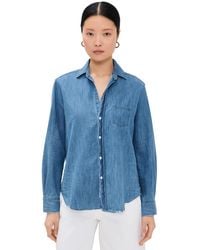 Frank & Eileen - Eileen Denim Relaxed Button Down Shirt - Lyst