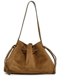 Madewell - Suede Drawstring Shoulder Bag - Lyst