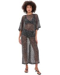 Vrg Grl - Ivette Sequin Midi Dress - Lyst