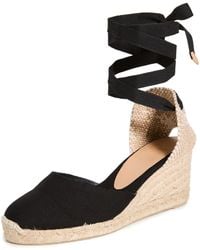 Castañer - Carina Mid Wedge Canvas Espadrilles - Lyst