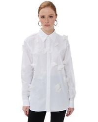 Coperni - Organza Butterfly Shirt - Lyst
