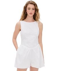 Amanda Uprichard - Bellini Romper - Lyst