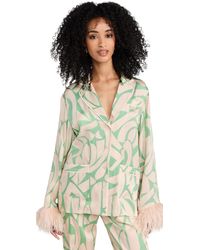 Alexis - Aexi Braza Top Green Irage - Lyst