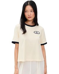 Sea - Hester Solid Ringer T-Shirt - Lyst